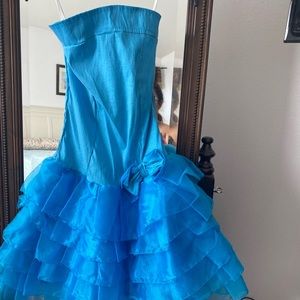 Blue Party Dress